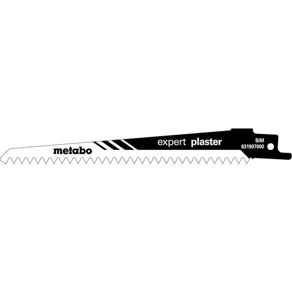 Metabo 6 in L x Gypsum Plaster 8 to 100 mm, For Clean Cuts Cutting Bi-Metal 5 PK 631907000